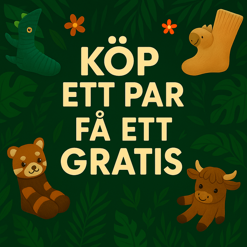 Djursockor - Un câlin pour vos pieds.